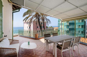 Wonderful flat by sea chez Monique Bordighera